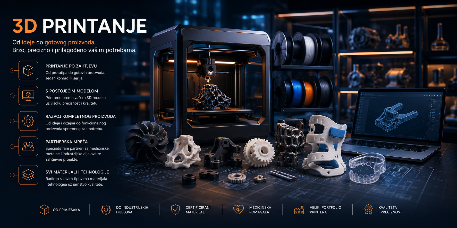 3D printanje — od ideje do gotovog proizvoda